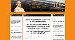 Desktop Screenshot of marketingiskola.ro