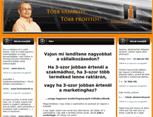Tablet Screenshot of marketingiskola.ro